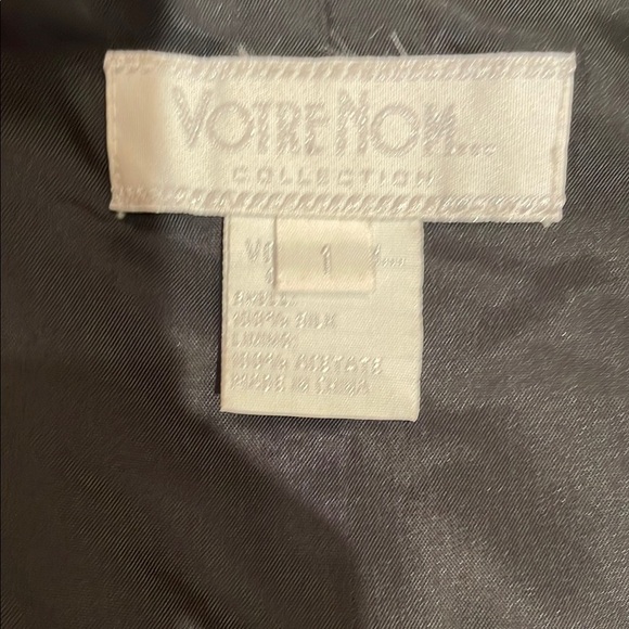 Vintage Silk Voltre Nom Black Sheath Dress with Beaded Neckline and Straps - Picture 7 of 7